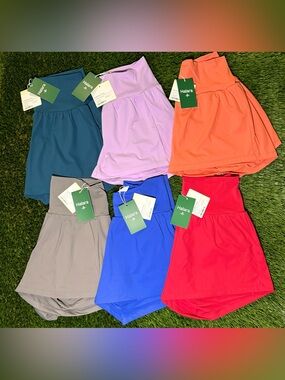 Halara SoftlyZero™ Airy Super High Waisted Yoga Shorts Size Medium Bundle of 6